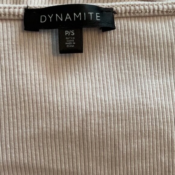 Dynamite Ribbed Wrap Bodysuit - Picture 6 of 7